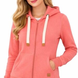 Blu Apparel Womens Zip Hoodies Extra Warm women's