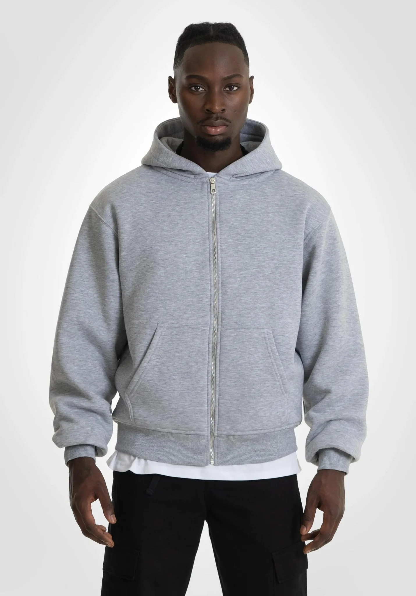 Hoodie With Zipper - Image 2
