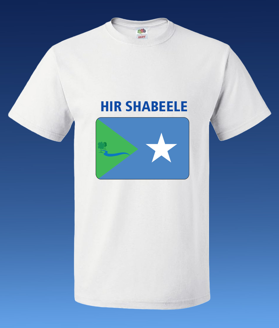 white t-shirt Hir Shabeele