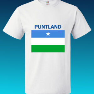 white t-shirt for Puntland